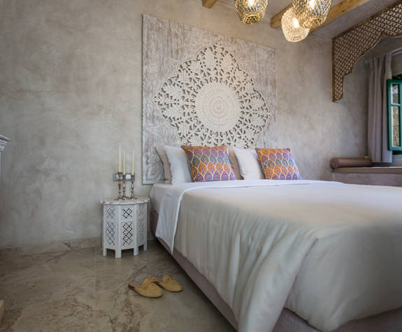 Decan Concept Boutique Estate Hotel Rhodes Family Room Old Town View bed and amenities
