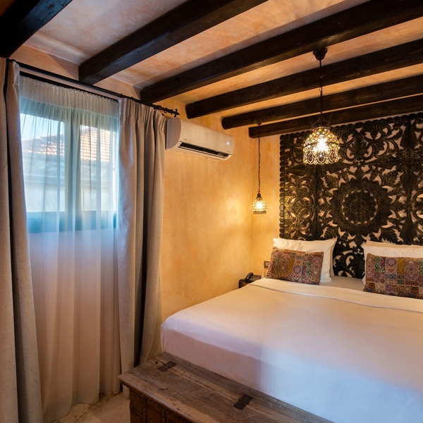 Decan Concept Boutique Estate Hotel Rhodes Deluxe Queen Room double bed