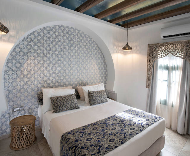 Decan Concept Boutique Estate Hotel Rhodes Deluxe Queen Room double bed
