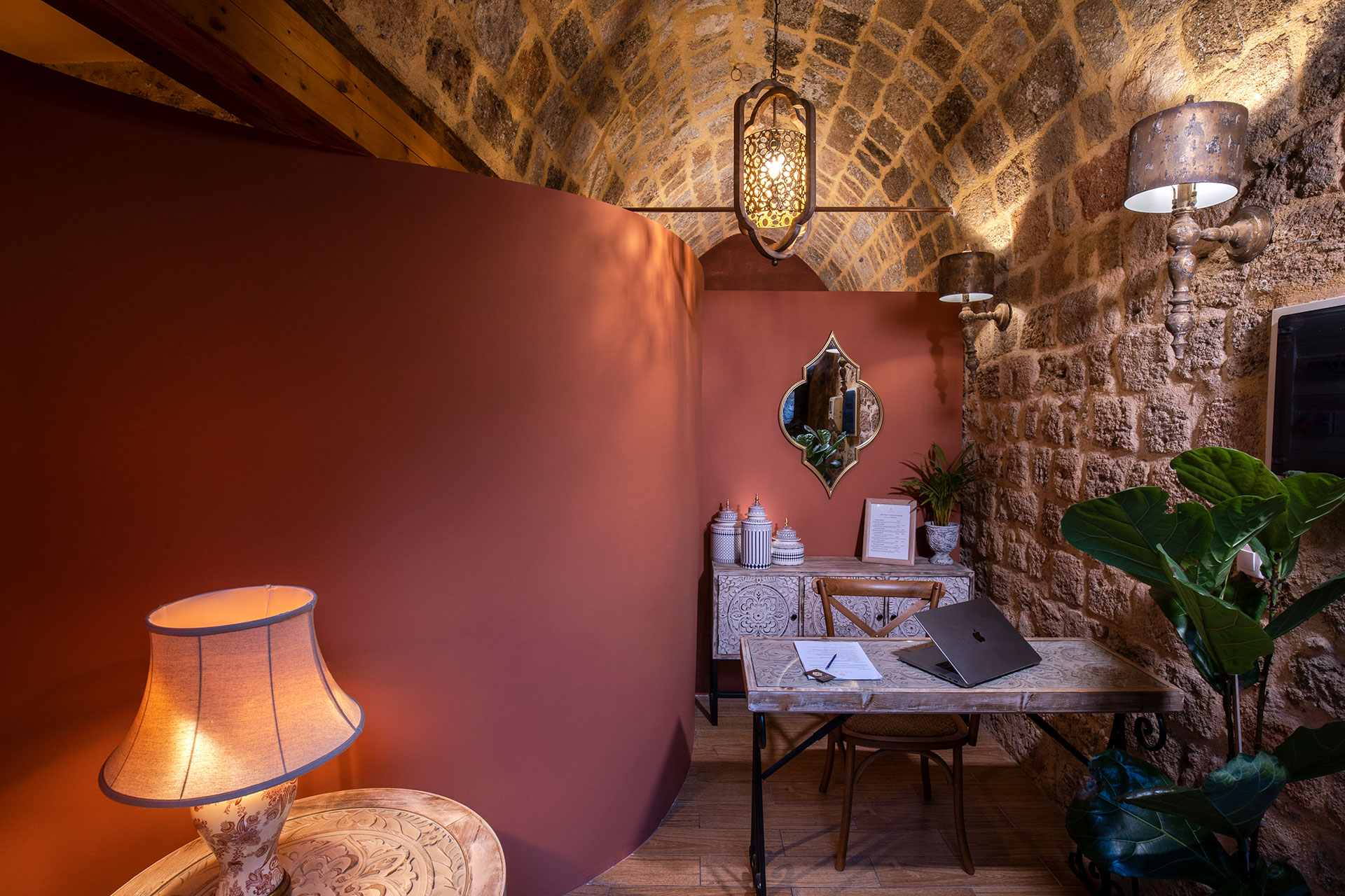 Decan Concept Boutique Estate Hotel Rhodes Massage Suite reception