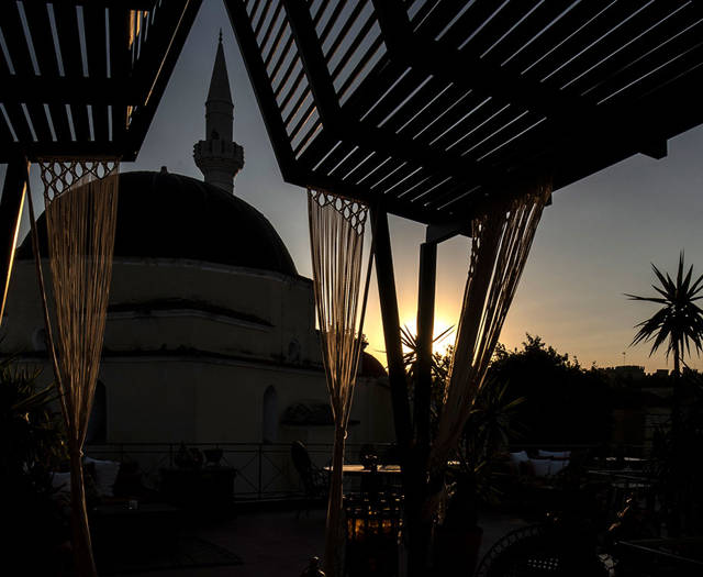 Decan Concept Boutique Estate Hotel Rhodes Mosque Roof Top 10