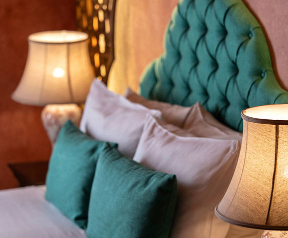 Decan Concept Boutique Estate Hotel Rhodes Top Classic Double Old Town View bed and decorations